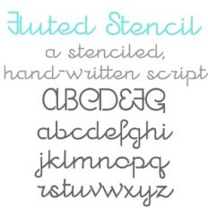 ZP Fluted Stencil