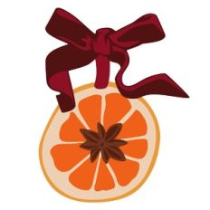 Citrus Slice Ornament