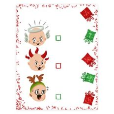 Naughty or Nice Print n Cut