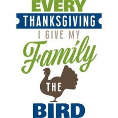 Give Family The Bird