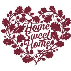 Home Sweet Home Autumn Heart