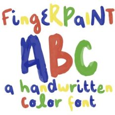 Fingerpaint Font