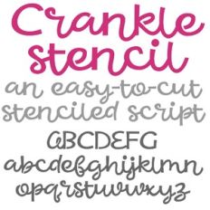 PN Crankle Stencil