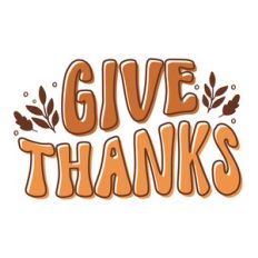 Retro Give Thanks