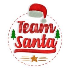 Team Santa Print n Cut Sublimation Design
