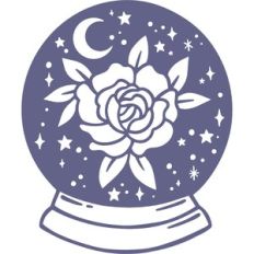 crystal ball floral