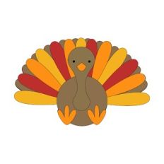 Thanksgiving Turkey SVG