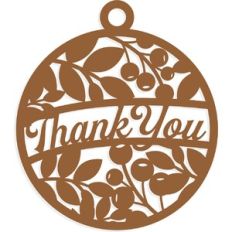 Thank You Gift Tag Ornament