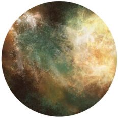 Round Galaxy Background