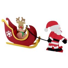 Rudolph Gets a Sleigh Ride - Card in a Box