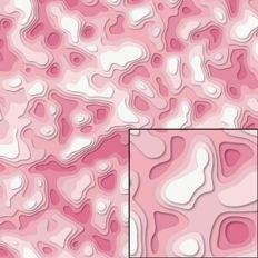 pink cut paper abstract pattern