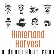 Hinterland Harvest Doodlebat Font