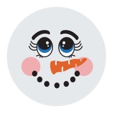 Snowman Face