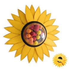 Sunflower Dome Candy Holder Shutter Dial