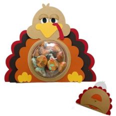 Turkey Dome Candy Holder Card Shutter Dial