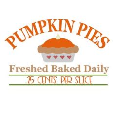 Fresh Baked Pumpkin Pie
