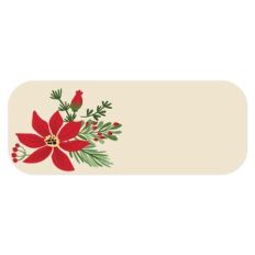 Poinsettia Tag