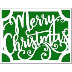 A2 Insert Card Merry Christmas