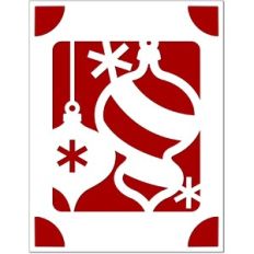 A2 Insert Card Ornaments