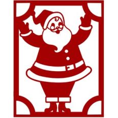 A2 Insert Card Santa