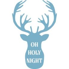 Oh Holy Night Reindeer