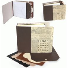 3d lori whitlock chipboard pocket mini album