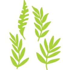 Jungle Party - Light Green Leaves