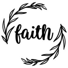 Faith Ornament