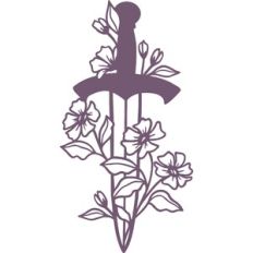 floral sword