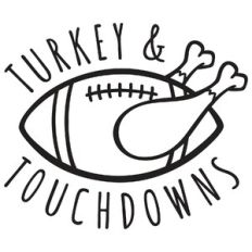 turkey and touchdowns