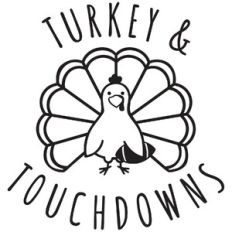turkey with football