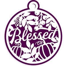 Blessed Pumpkin Gift Tag Ornament