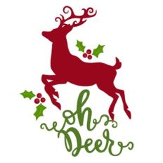 Oh Deer with Holly