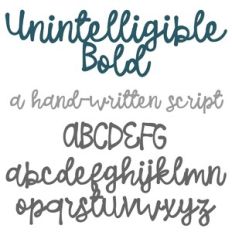 PN Unintelligible Bold