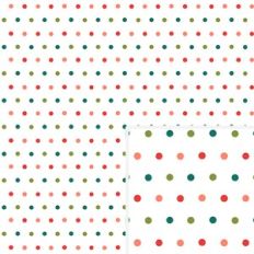 Red and Green Dot Pattern