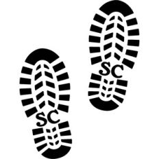 Santa Boot Prints