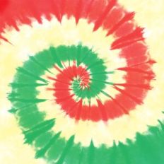 Christmas tie-dye pattern