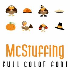McStuffing Full Color Font