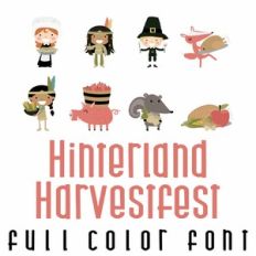 Hinterland Harvestfest Full Color Font