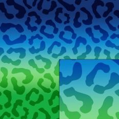 jaguar blue green pattern