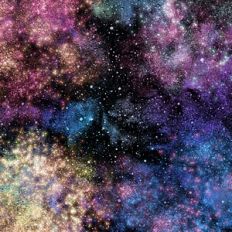 Milky Way Sparkle Galaxy Background