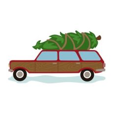 Christmas Tree Station Wagon