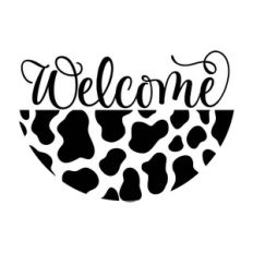Welcome Half Circle