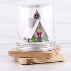Miniature Christmas Church For Jar