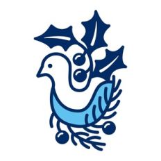 Christmas dove