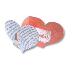 Z FOLD HEART CARD