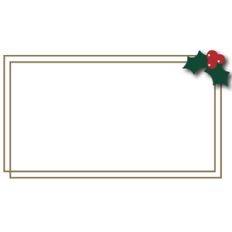 holiday rectangle wire frame 3