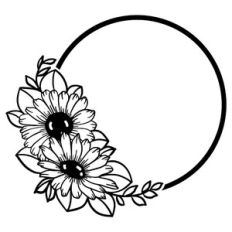Sunflower Wreath