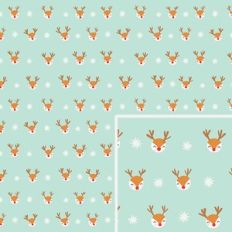 Reindeer Dot Pattern