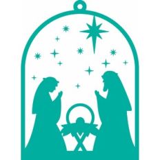 Christmas Nativity Ornament